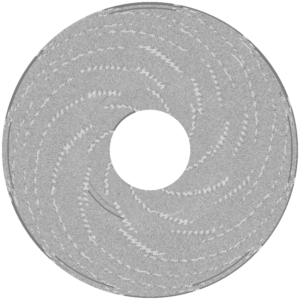 flux visualization of "The Pawn" disk