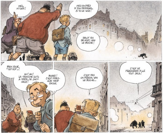 Les enfants de "bons Belges" qui se moquent de celui né d'un occupant…