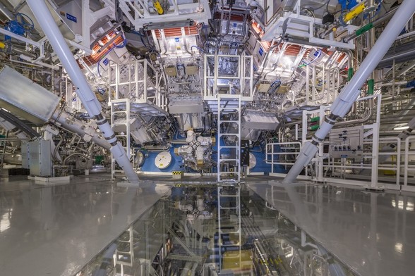 Photo of the National Ignition Facility. 