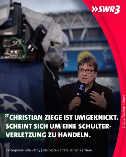 „Christian Ziege ist umgeknickt. Scheint sich um eine Schulterverletzung zu handeln.“