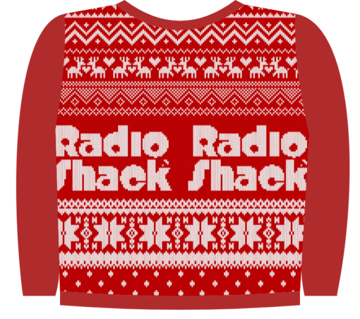Radio Shack ugly sweater