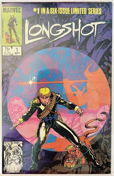 Marvel Comics Longshot miniseries issue number 1