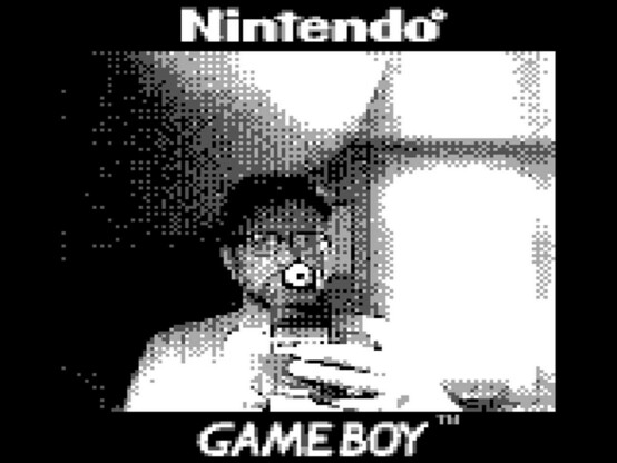 Photo of Pete Prodoehl using a Game Boy Camera