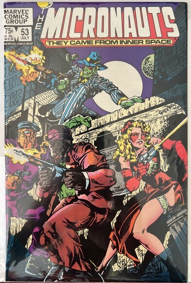 Marvel Comics Micronauts issue number 53