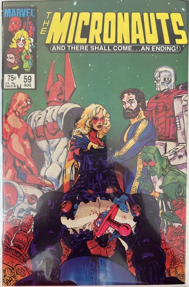 Marvel Comics Micronauts issue number 59