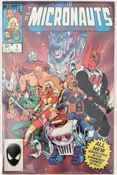 Marvel Comics Micronauts volume number 2 issue number 1