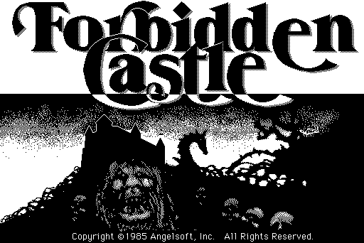 title screenshot from "Forbidden Castle"