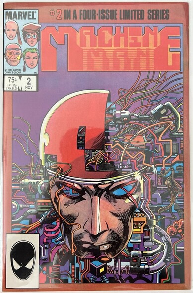 Marvel Comics Machine Man miniseries issue number 2
