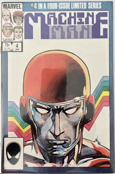 Marvel Comics Machine Man miniseries issue number 4