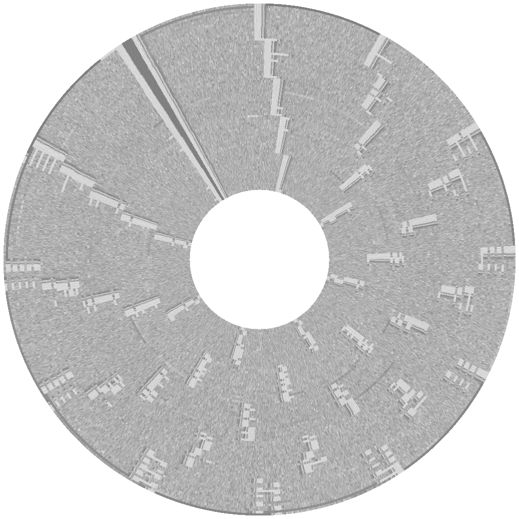 flux visualization of "The King of Chicago" disk