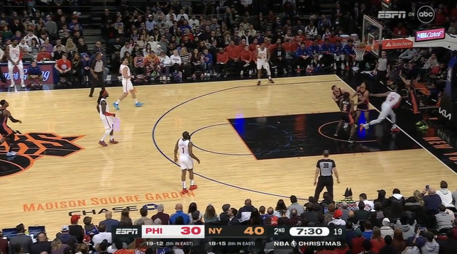 Tobias Harris makes the two point shot