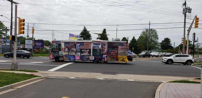 Trump takes Red Bank, NJ.