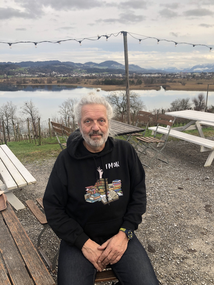 Me with the beautiful lake behind me 