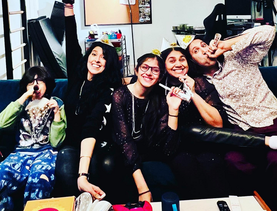 The Charaipotra Dhillon family celebrates New Year 