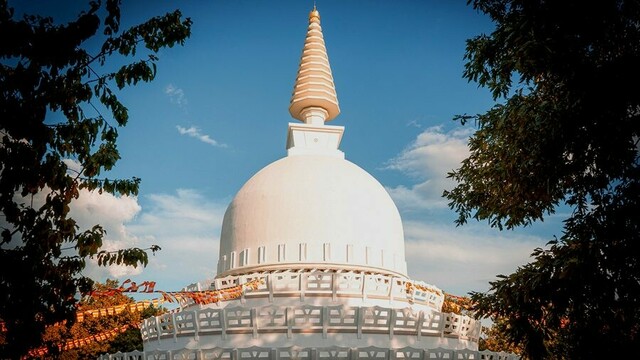 A stupa.