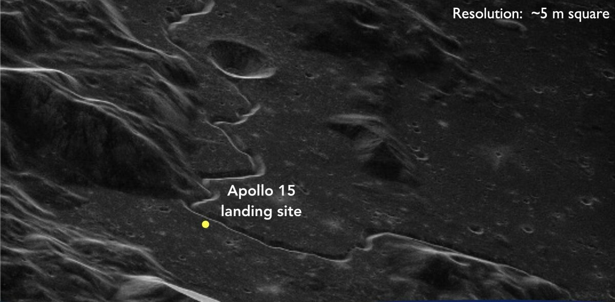 apollo 15 landing site