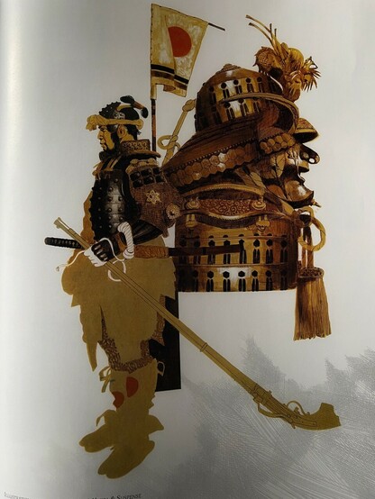 Samurai artwork by Toppi