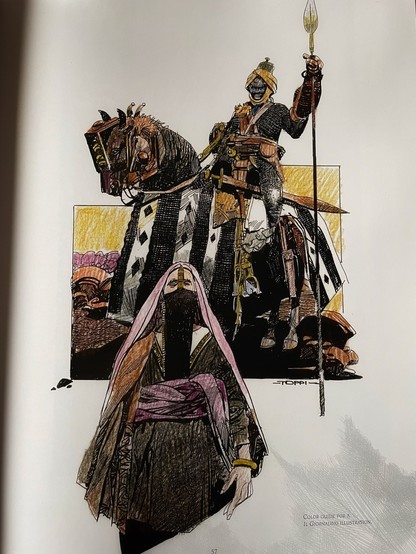 Middle Eastern artwork by Toppi