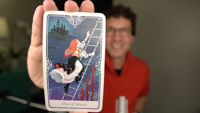 Three of Wands - Daily Card Reading - Nicholas Ashbaugh