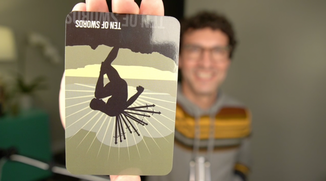 10 of Swords Reversed - Daily Card Reading by Nicholas Ashbaugh