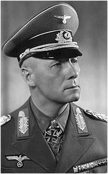 Rommel in Uniform zu sehen.