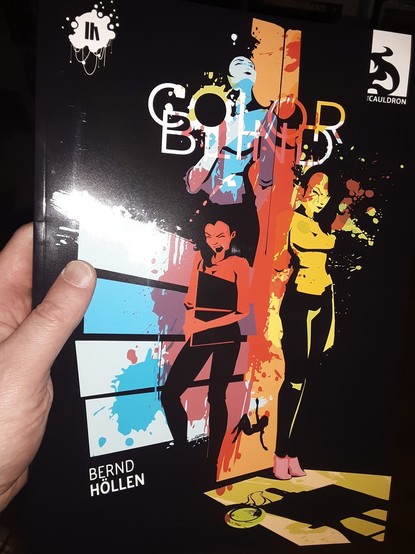 Book cover: Color Blind by Bernd Hollen