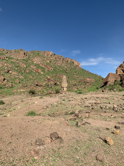 In the valley itself. It is a massive burial site and so much more. 