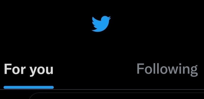 The new Twitter timeline "for you" tab