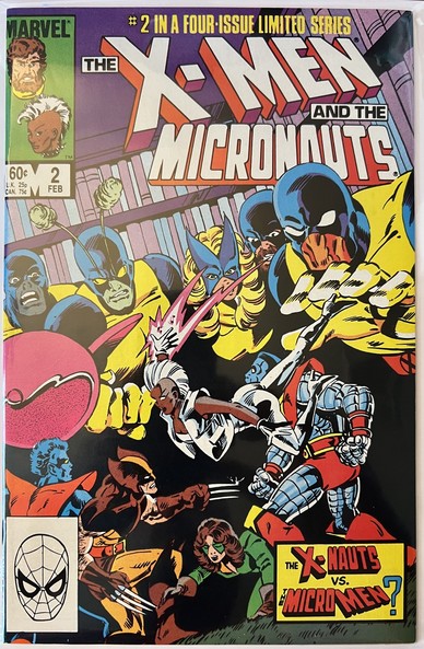 Marvel Comics X-Men and the Micronauts issue number 2
