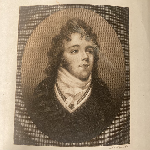 A portrait of George Brummell looking all dandy