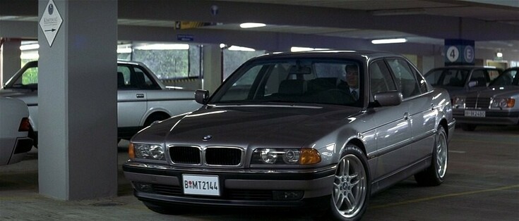 a 1997 BMW 750iL from Tomorrow Never Dies