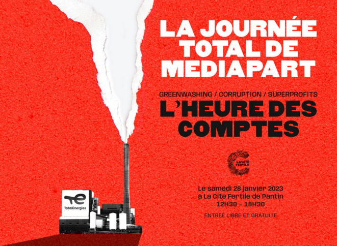 TotalEnergies met en garde Mediapart © Illustration Justine Vernier / Mediapart