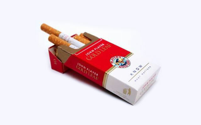 john player gold cigarettes barcode live: 