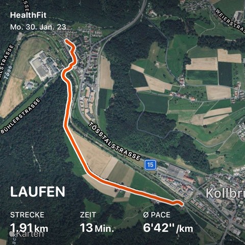 Run-back home part of today’s planned training 