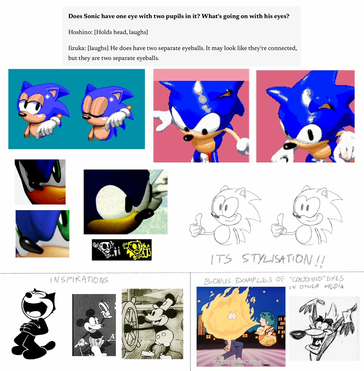How Many Eyes Does Sonic Really Have?