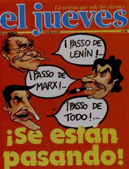 Portada del satírico El Jueves número 51
No tengo los derechos