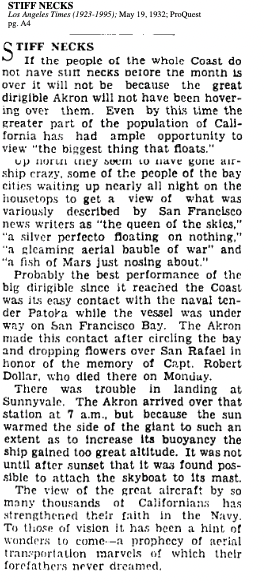 LA Times, May 19, 1932