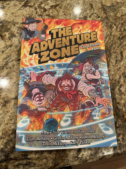 The newly released graphic novel, The Adventure Zone: The Eleventh Hour