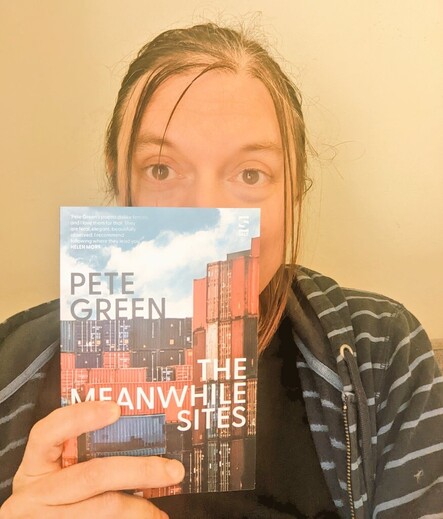 Me holding my book