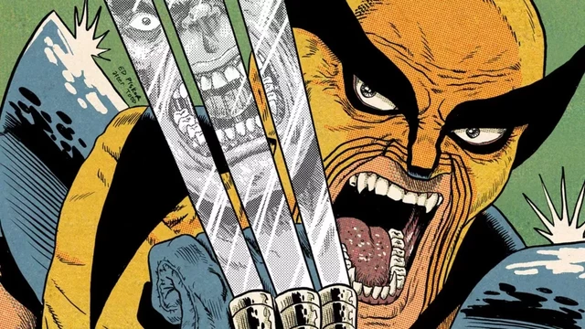 Hulk reflected in Wolverine's claws, Jim Rugg recreates the Hulk issue 340 cover