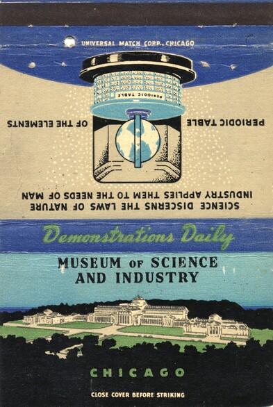 Museum of Science & Industry matchbook