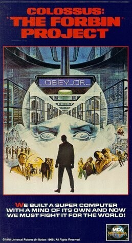 poster for the 1970 film Colossus: The Forbin Project