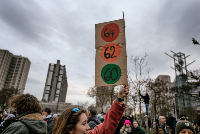 Manifestation du 7 mars 2023, Paris © Photothèque Rouge /Martin Noda / Hans Lucas