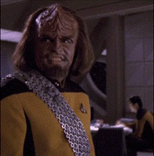 My OG dreamboat - Worf! #StarTeek