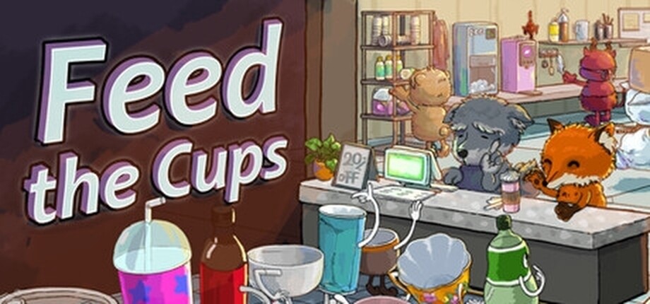 Feed the cups. The cups can be careful. to break.