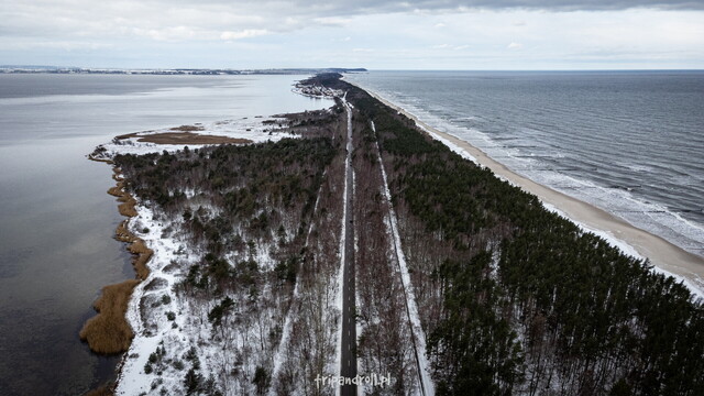 Półwysep Helski, luty 2023.