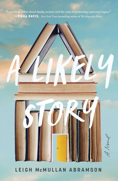 Cover shows a simple house-like structure built of books standing on end.
