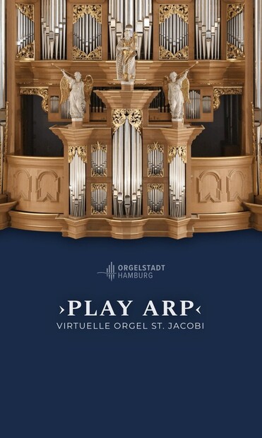 A screenshot of the website showing the organ in Hamburg