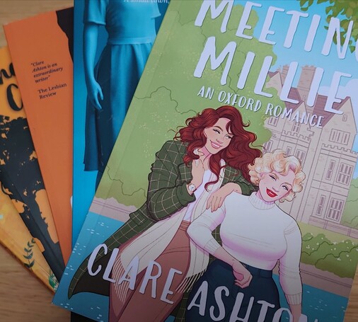 Sapphic paperbacks by Clare Ashton 