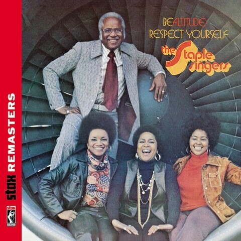 Album cover depicting photo of The Staple Singers with their #1 hit I'll Take You There